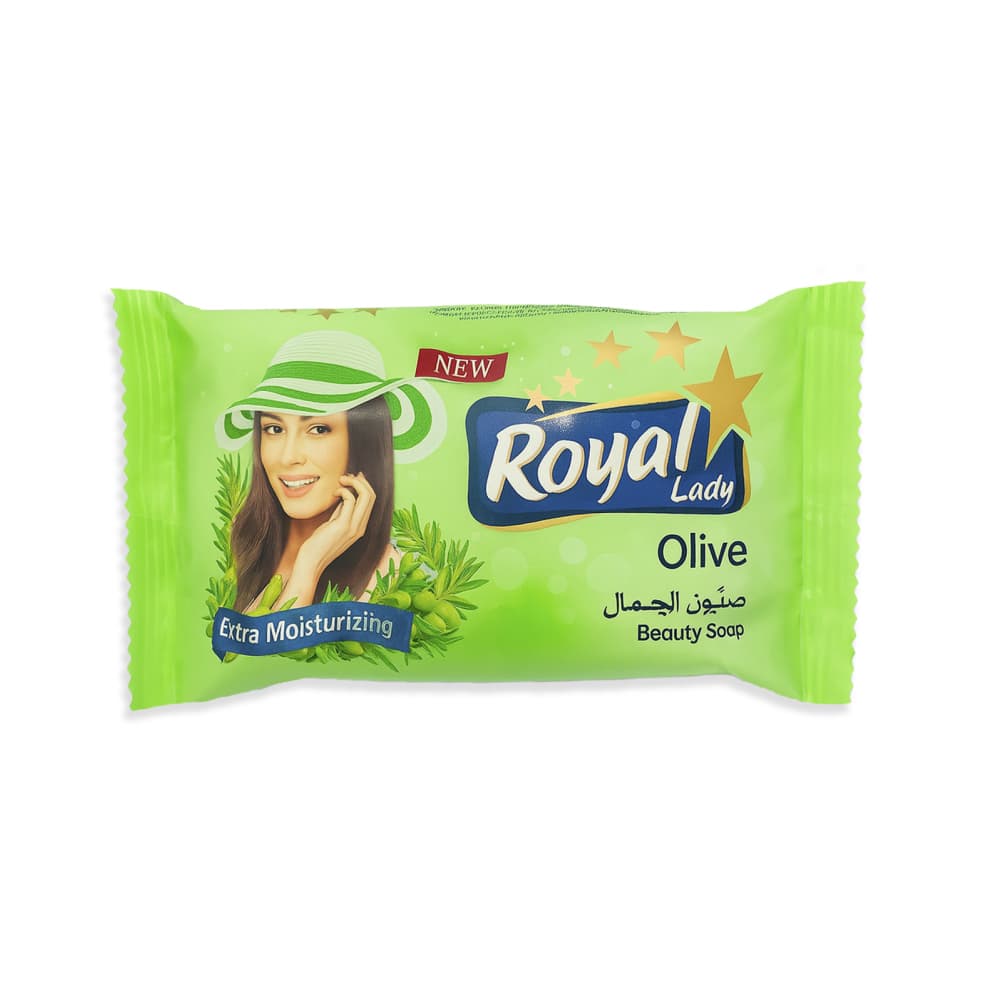 Jabón de tocador con aroma a oliva Royal Lady (80 g / 2.82 oz) - Imagen 1