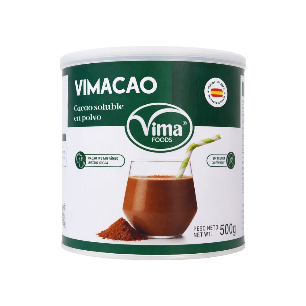 Cacao soluble en polvo Vimacao Vima Foods (500 g / 1.1 lb) - Imagen 1
