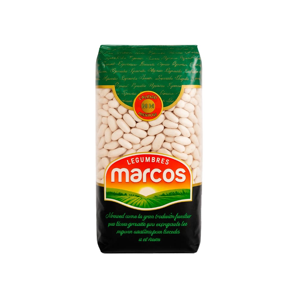 Alubias blancas Marcos (500 g / 1.10 lb) - Imagen 1