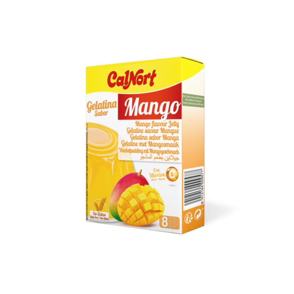 Gelatina de mango Calnort (170 g / 6.00 oz) - Imagen 1