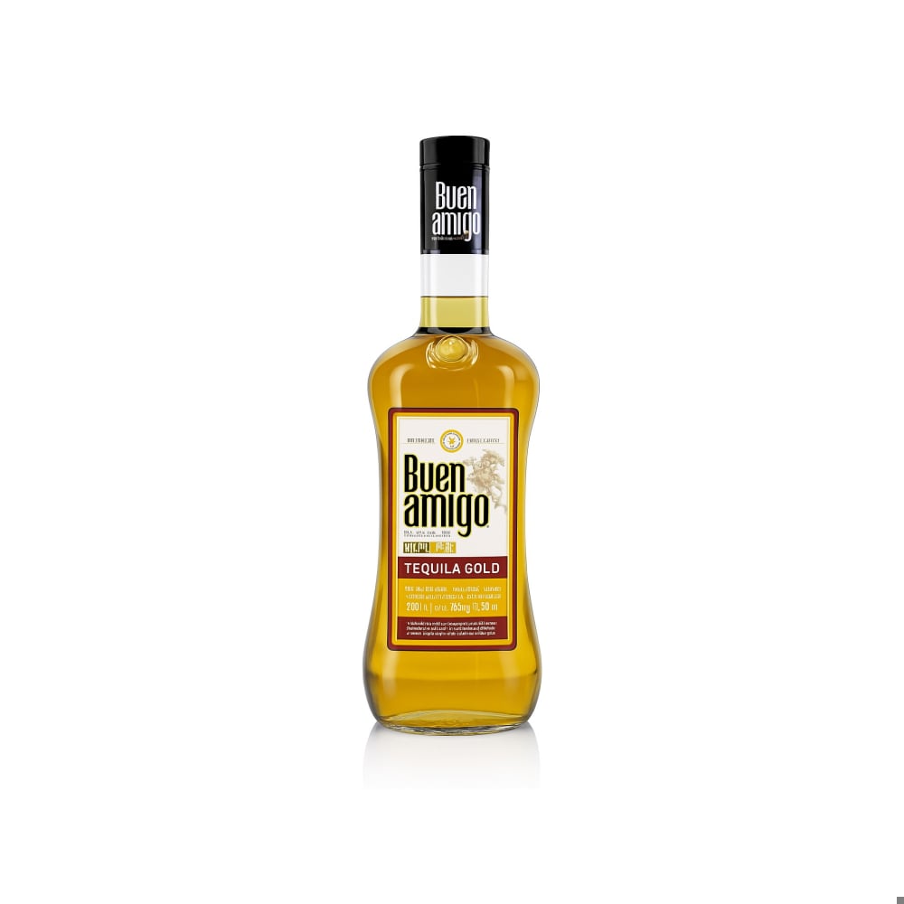 Tequila Oro 38 % vol Buen Amigo (700 ml) - Imagen 1