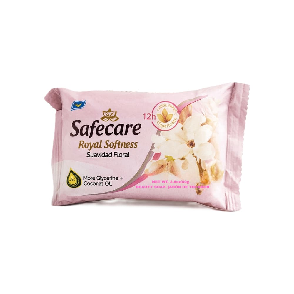 Jabón de tocador suavidad floral Safecare (80 g / 2.8 oz) - Imagen 1