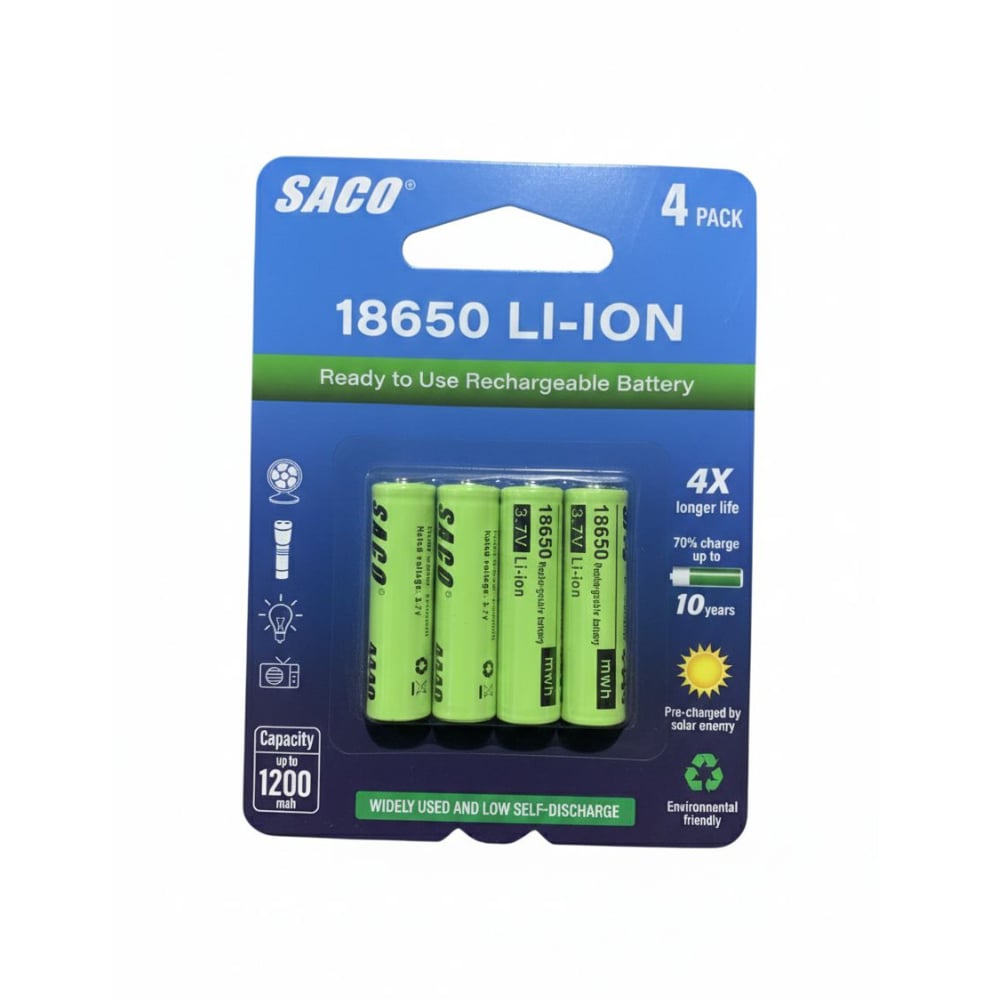 Baterías recargables Saco 04-FR-34157 - Imagen 1