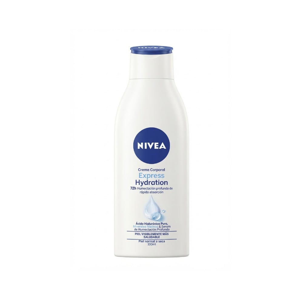Crema corporal 72h Express Hydration Nivea (100 ml) - Imagen 1