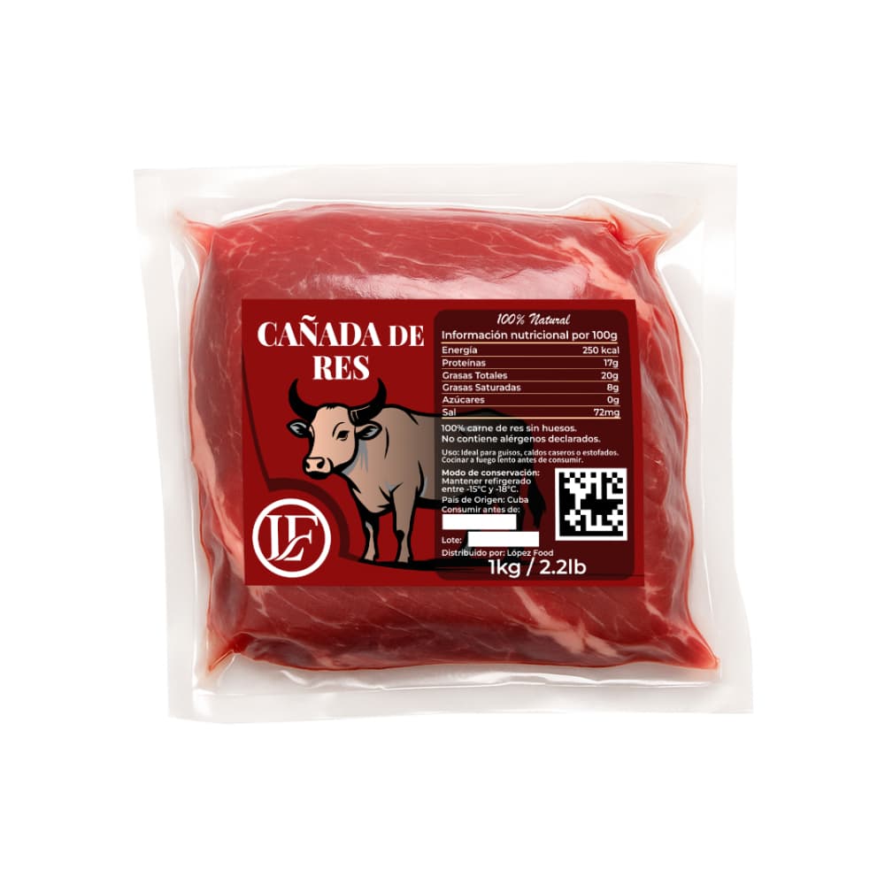 Cañada de res LF (1 kg / 2.2 lb) - Imagen 1