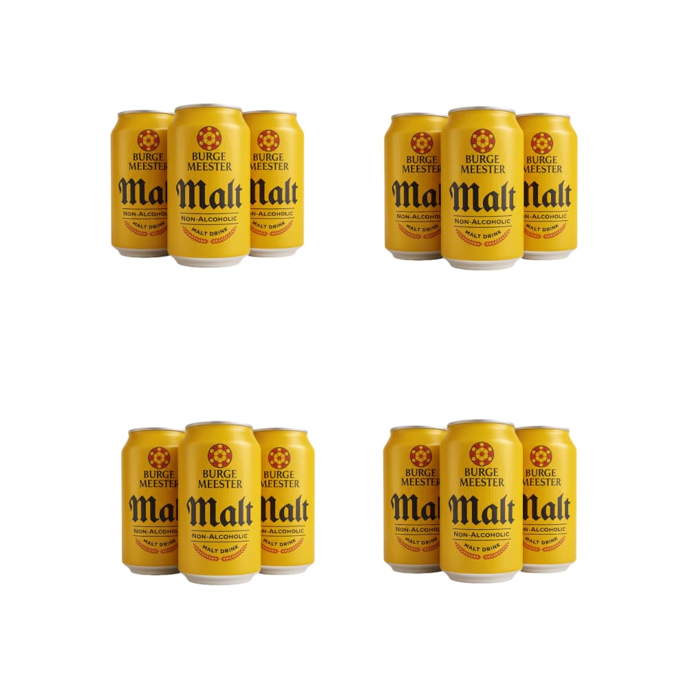Malta Burge Meester (12 x 330 ml) - Imagen 1
