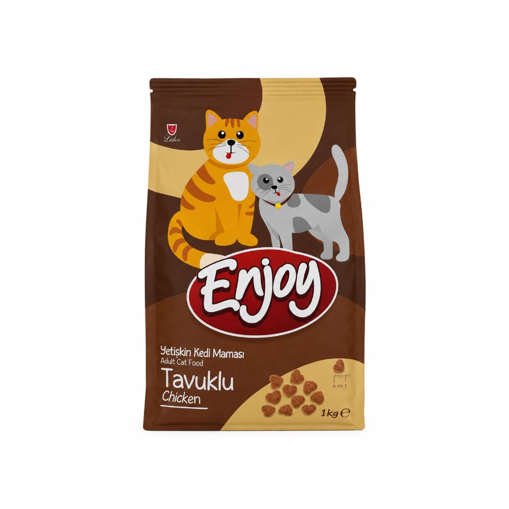 Comida para gatos adultos Enjoy (1 kg / 2.2 lb) - Imagen 1