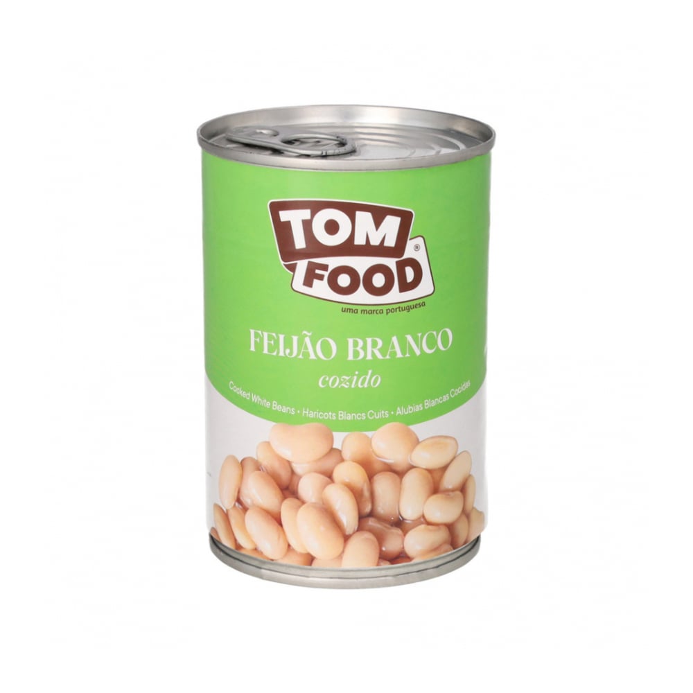 Frijoles blancos cocidos Tom Food (425 g / 15 oz) - Imagen 1