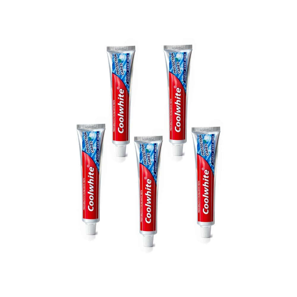 Pasta dental mentolada Coolwhite (5 x 120 g / 4.23 oz) - Imagen 1