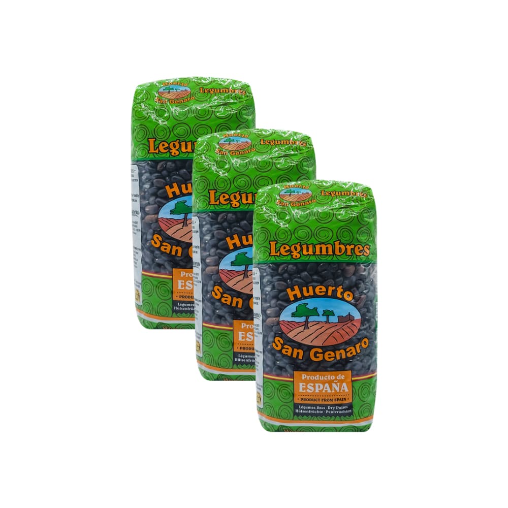 Frijol negro (3 x 500 g / 1.1 lb) - Imagen 1