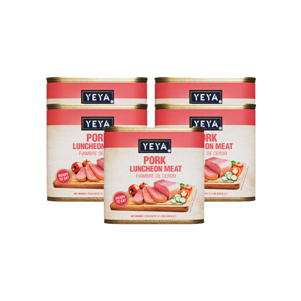 Fiambre de cerdo - spam- YEYA (5 x 320 g / 11.3 oz) - Imagen 1