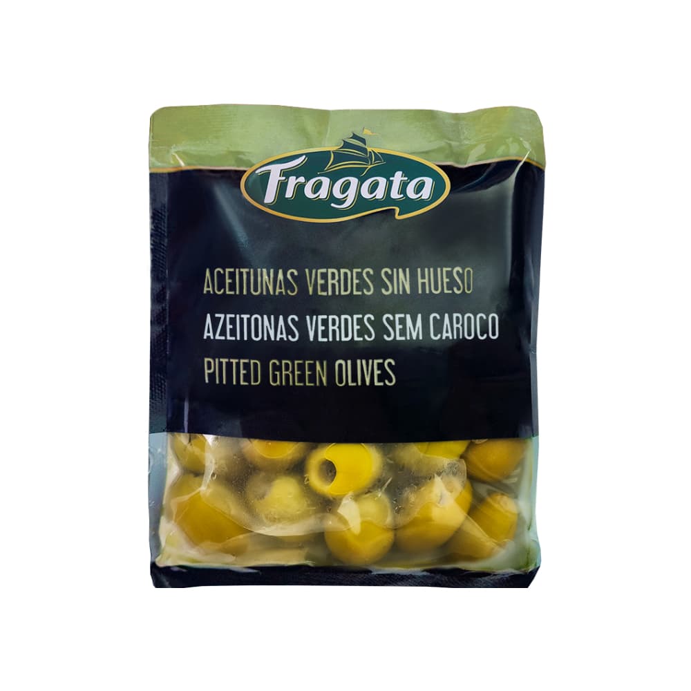 Aceituna verde sin hueso Fragata (160 g / 5.64 oz) - Imagen 1