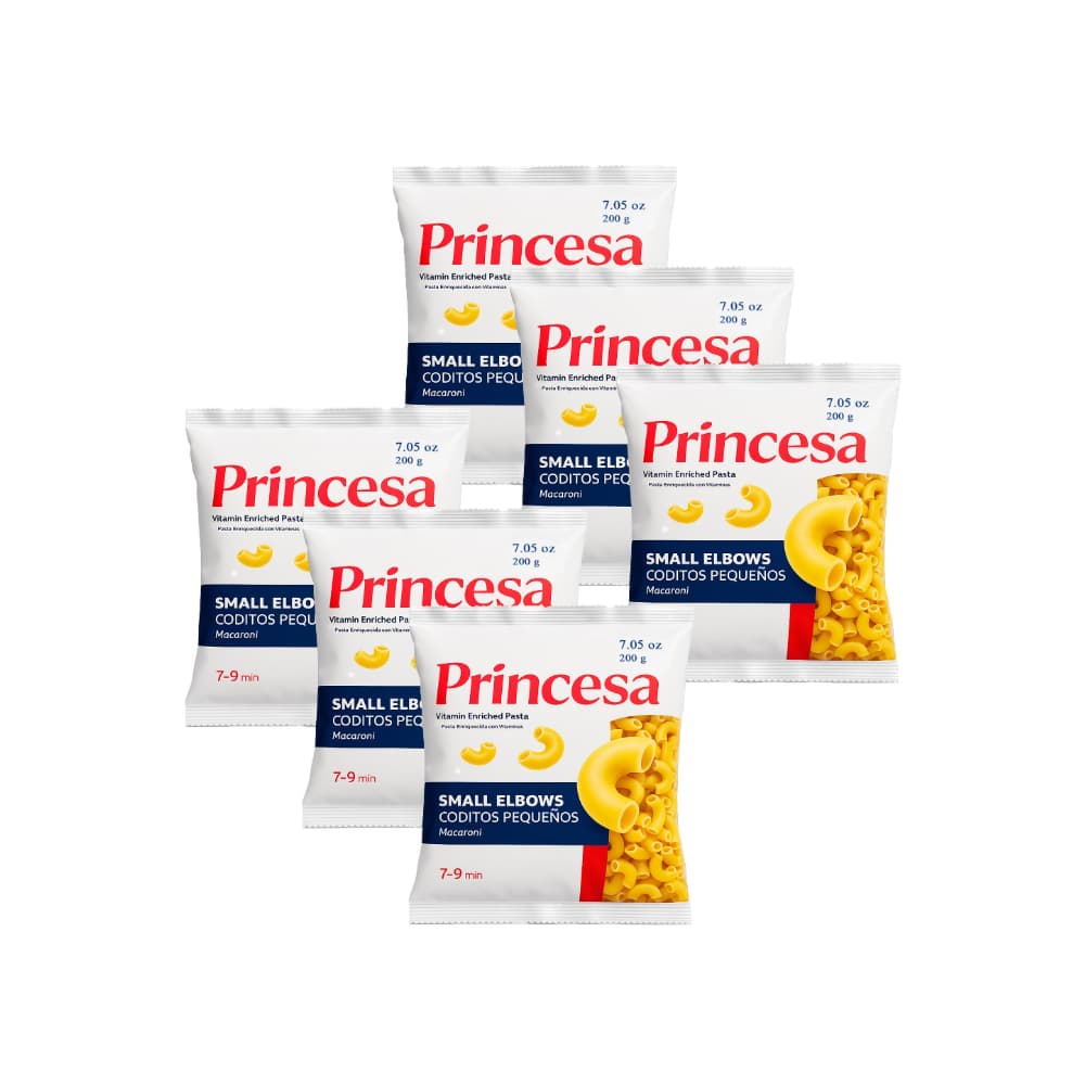 Combo de coditos (6 x 200 g) - Imagen 1