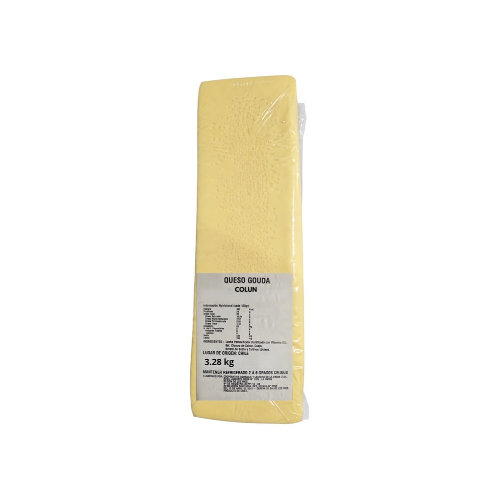 Queso gouda Colun (3.28 kg / 7.23 lb) - Imagen 1