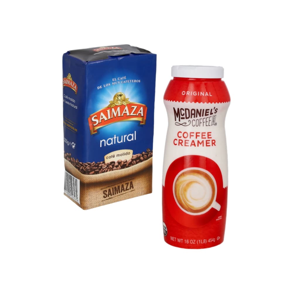 Crema para café + Café molido natural - Imagen 1