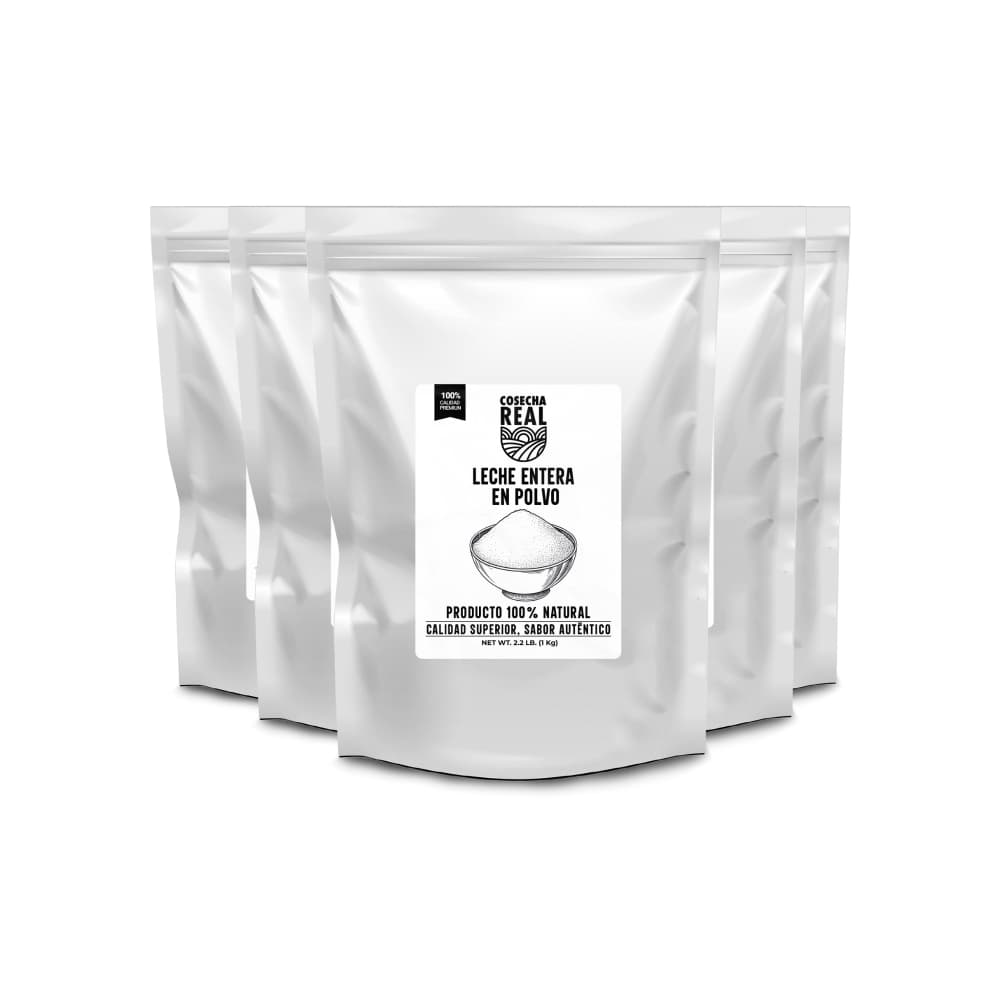 Leche entera en polvo Cosecha Real (5 x 1 kg / 2.2 lb) - Imagen 1