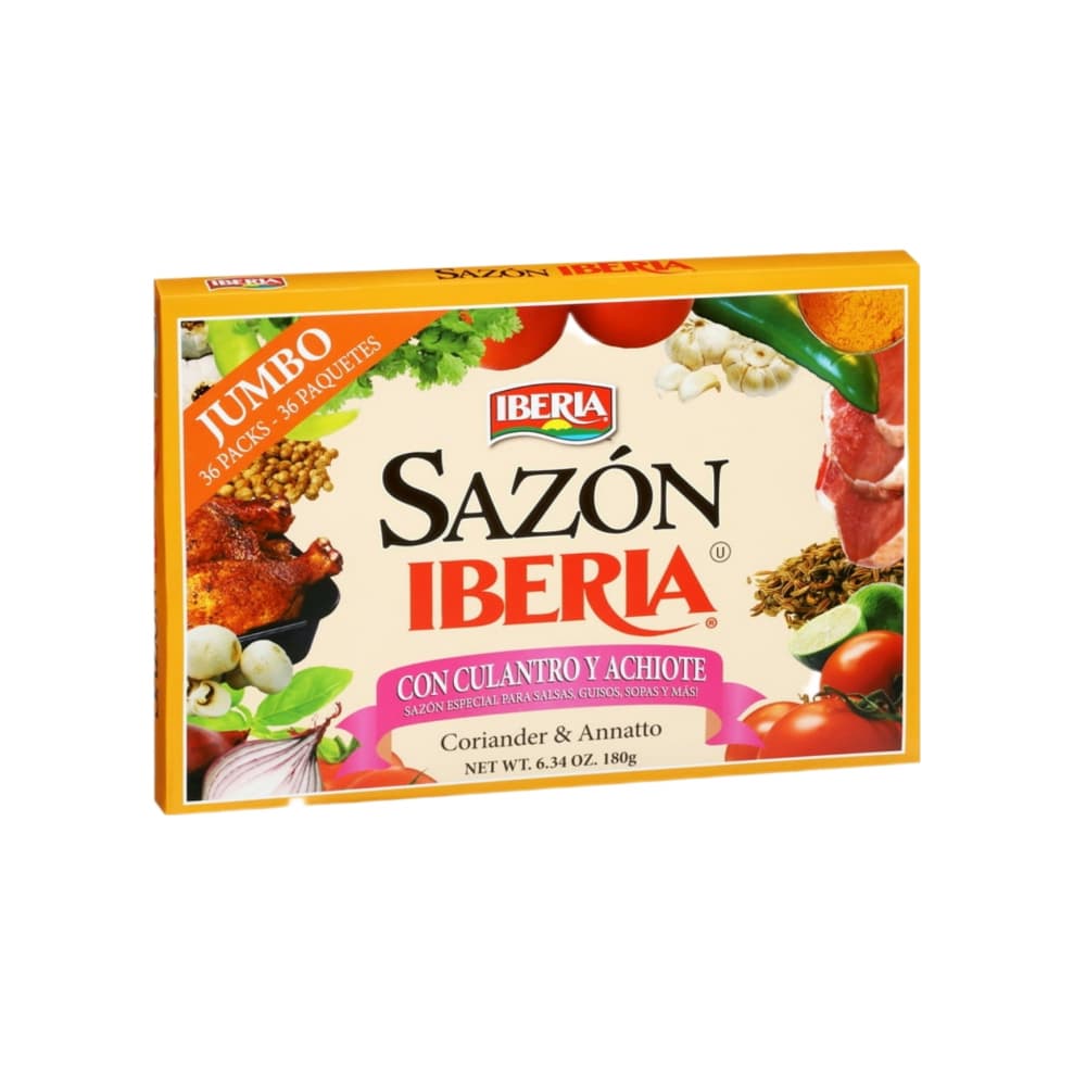 Sazón con culantro y achiote Iberia (180 g / 6.34 oz) - Imagen 1