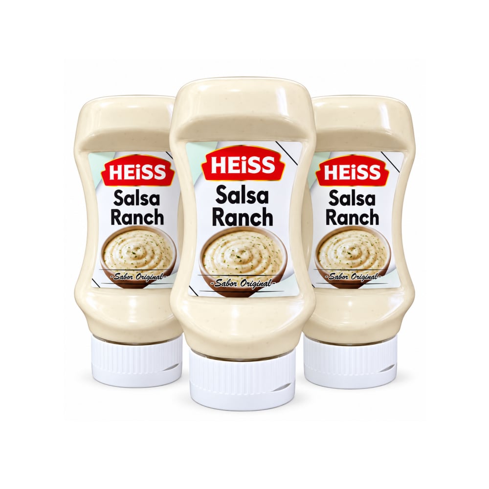 Salsa Ranch Heiss (3 x 260 g / 9.17 oz) - Imagen 1