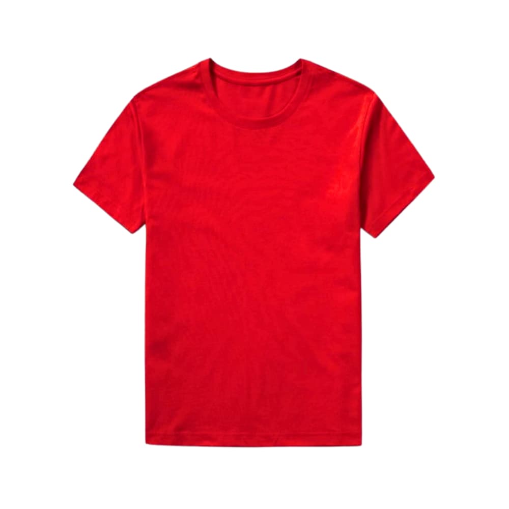 Camiseta de cuello redondo color rojo para hombre Torbex (Talla M) - Imagen 1