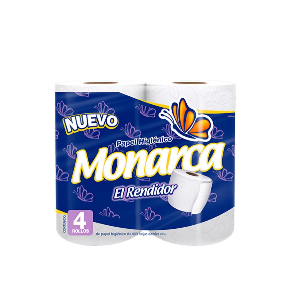 Papel higiénico El Rendidor Monarca (4 U) - Imagen 1