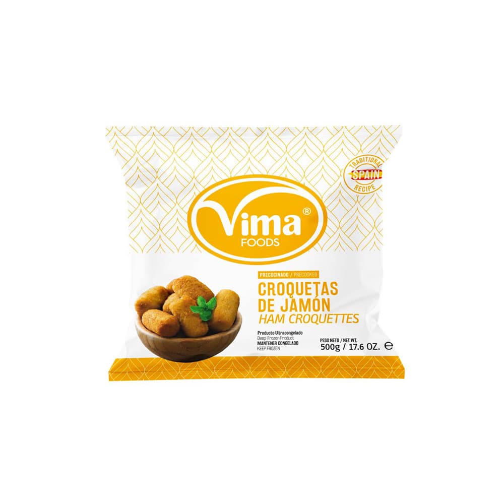 Croquetas de jamón Vima Foods (500 g / 1.10 lb) - Imagen 1
