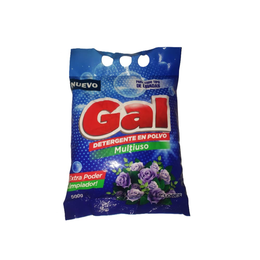 Detergente en polvo multiuso flores Gal (500 g / 1.1 lb) - Imagen 1