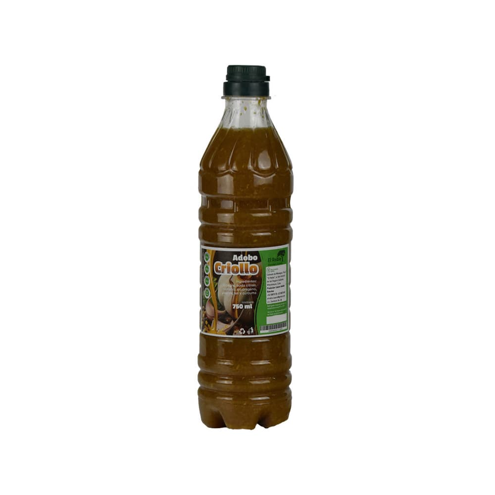 Adobo criollo El Roble (750 ml) - Imagen 1