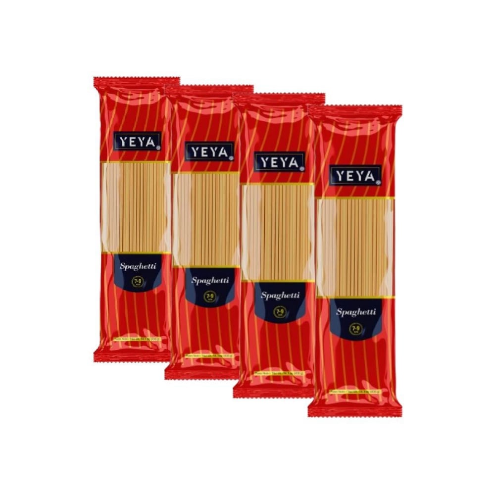 Espaguetis YEYA (4 x 400 g / 14.1 oz) - Imagen 1