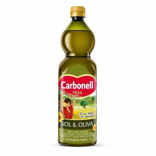 Aceite Sol y Oliva (1L) CARBONELL - Imagen 1