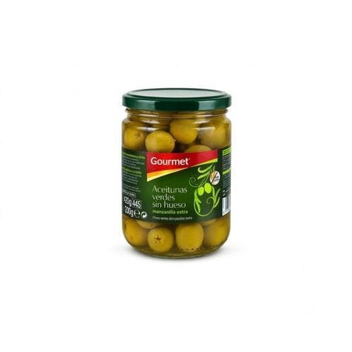 Aceituna Manzanilla sin Hueso (420 gr) GOURMET