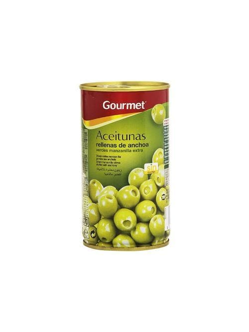Aceitunas Gourmet Rellenas de Anchoa (350 gr)