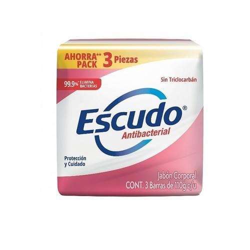 Jabón Escudo Rosa (3u x 110g) AHORRAPACK - Imagen 1