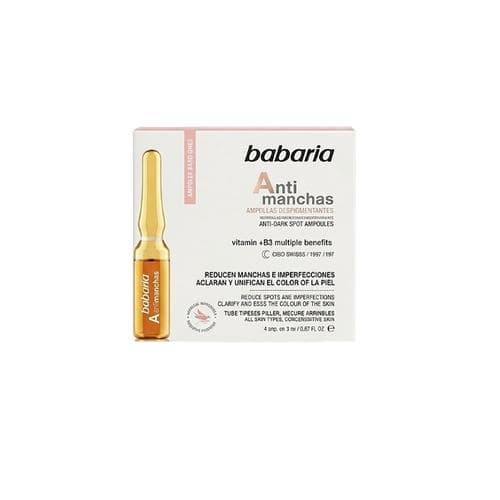 Ampollas Antimanchas Para Tratamiento Facial (4udsx3ml) BABARIA