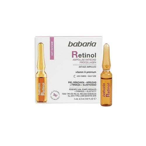 Ampollas Facial Con Retinol (5udx2ml) BABARIA