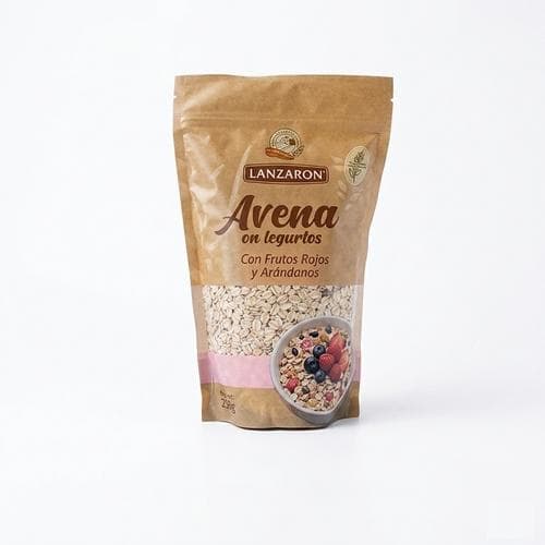 Avena en Hojuelas Sabror Frutos Rojos (500 gr) SANTOGRANO