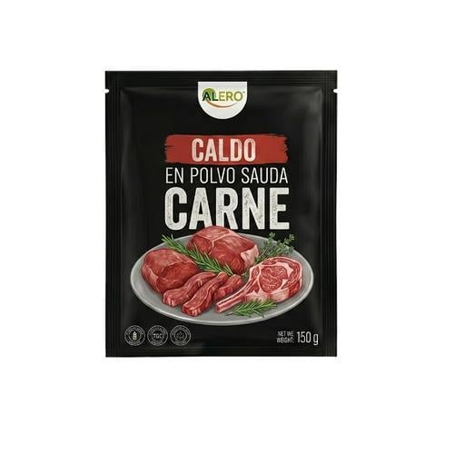 Caldo Concentrado en Polvo Sabor Carne (36U X 7gr) MACROFOOD - Imagen 1
