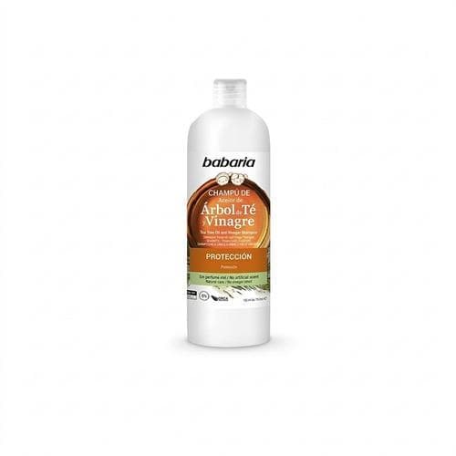 Champu de Aceite de Arbol del Te y Vinagre (700 ml) BABARIA