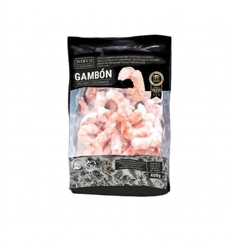 Cola de Langostino Pelada y Desvenada Bolsa (400g) WOFCO