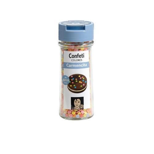Confeti de Colores Tarro de Cristal Repostería (55g) CARMENCITA