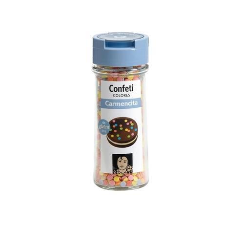 Confeti de Colores Tarro de Cristal Repostería (55g) CARMENCITA - Imagen 1