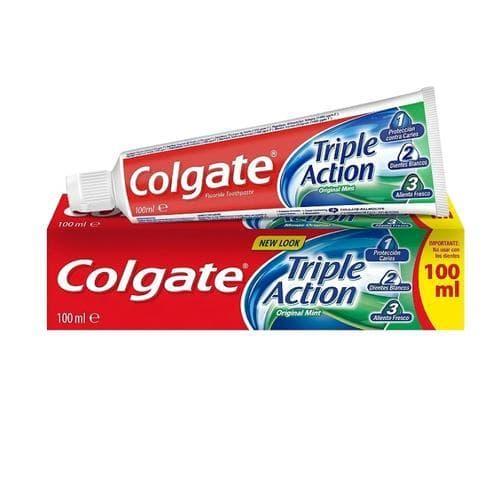 Crema Dental Triple Acción (100 ml) COLGATE