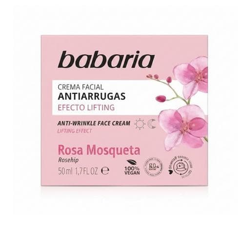 Crema Facial Antiarrugas Rosa Mosqueta (50 ml) BABARIA