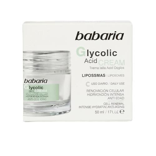 Crema Facial Ácido Glicólico (50 ml) BABARIA - Imagen 1