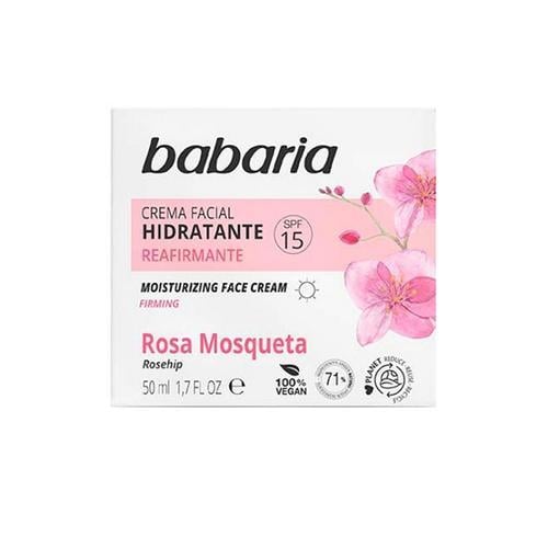 Crema Hidratante Rosa Mosqueta (50 ml) BABARIA - Imagen 1