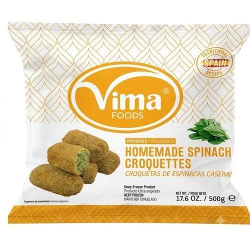 Croquetas Caseras con Espinacas (500g) VIMA