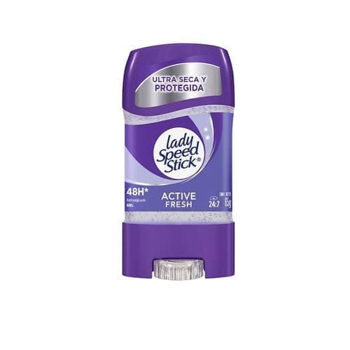 Desodorante Double Defense Active Fresh Gel (65g) LADY SPEED STICK