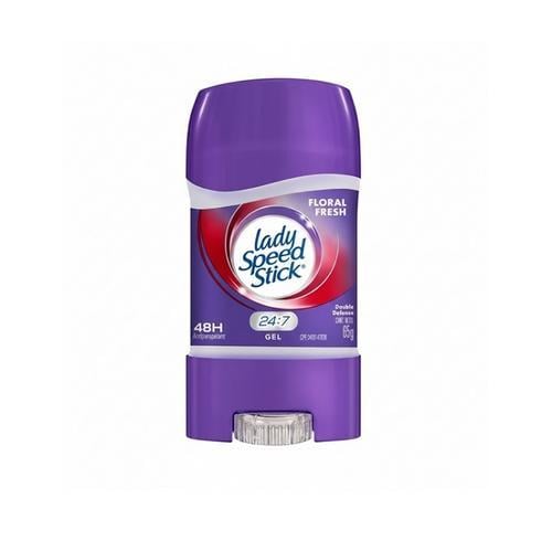 Desodorante Double Defense Floral Fresh Gel (65g) LADY SPEED STICK - Imagen 1