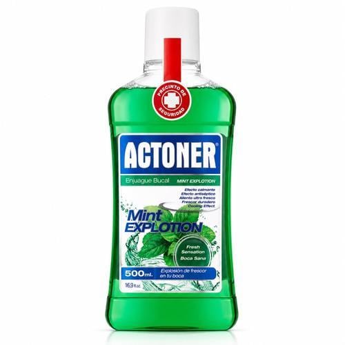Enjuague Bucal de Menta (500ml) ACTONER - Imagen 1