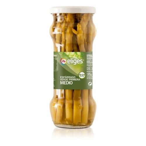 Espárragos Verdes Calidad Extra (190g Neto / 110g Escurrido) COVIRÁN - Imagen 1