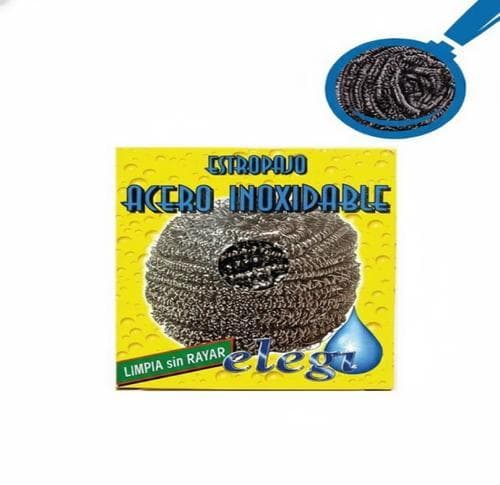 Estropajo Acero Inoxidable Gigante - ELEGI